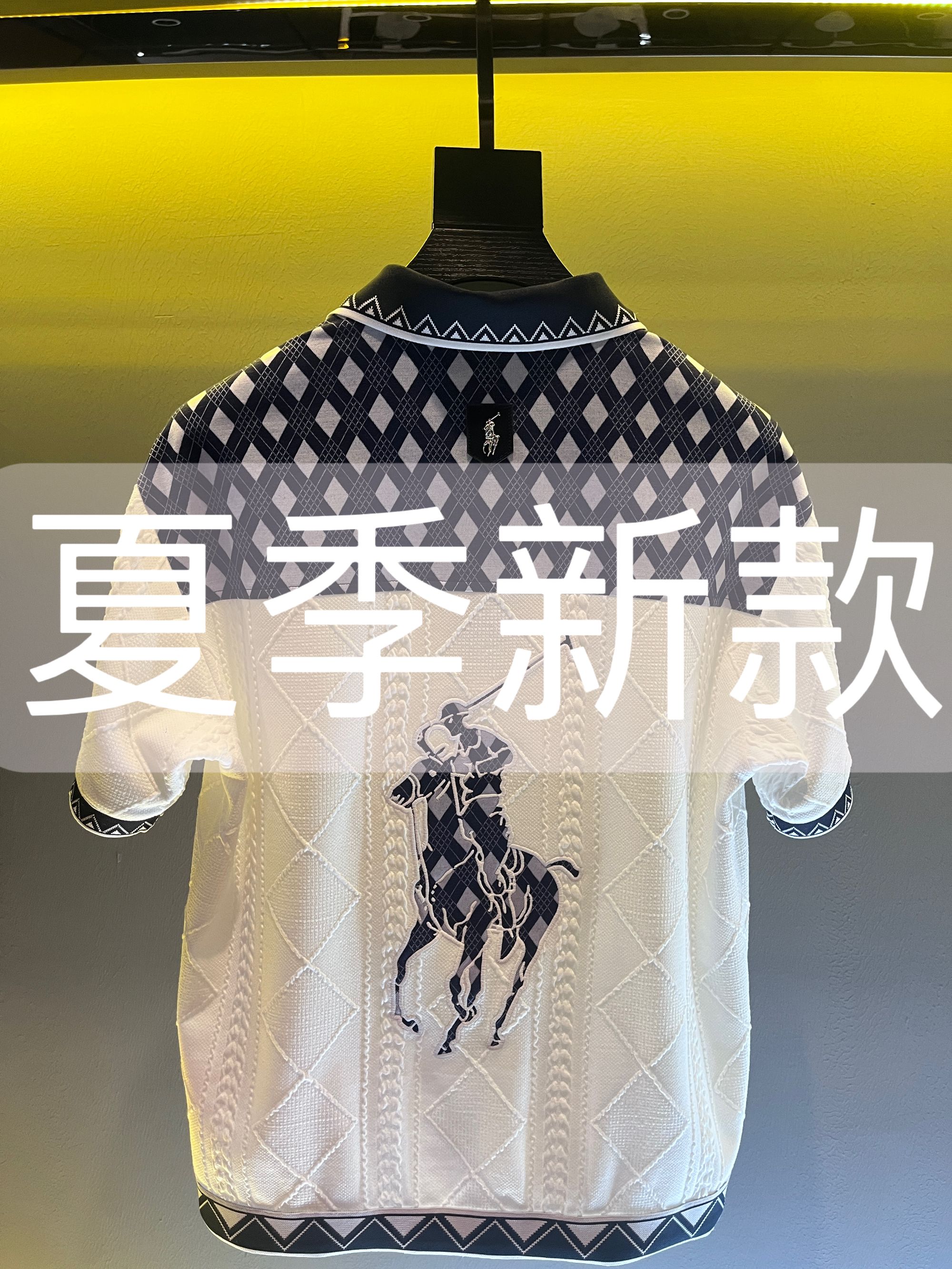 【XM】6087~ 小夫 ~短袖顶奢定制奢品POLO衫上衣