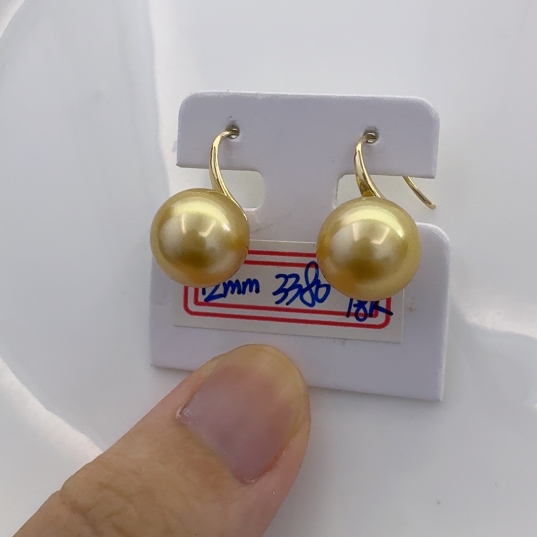 未镶嵌海水珍珠耳饰