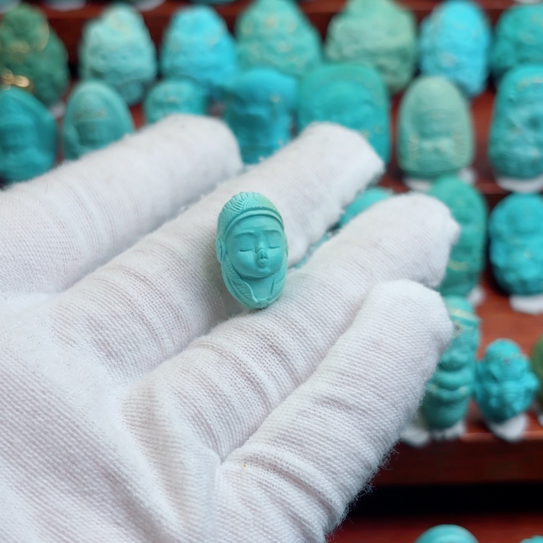 绿松石未镶嵌配饰