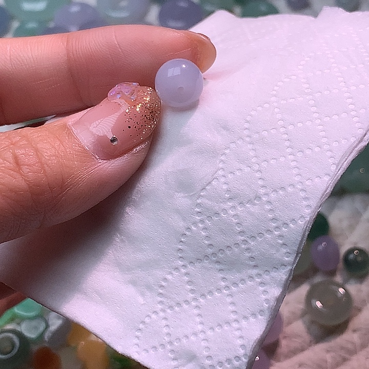 翡翠散珠翡翠鼓珠