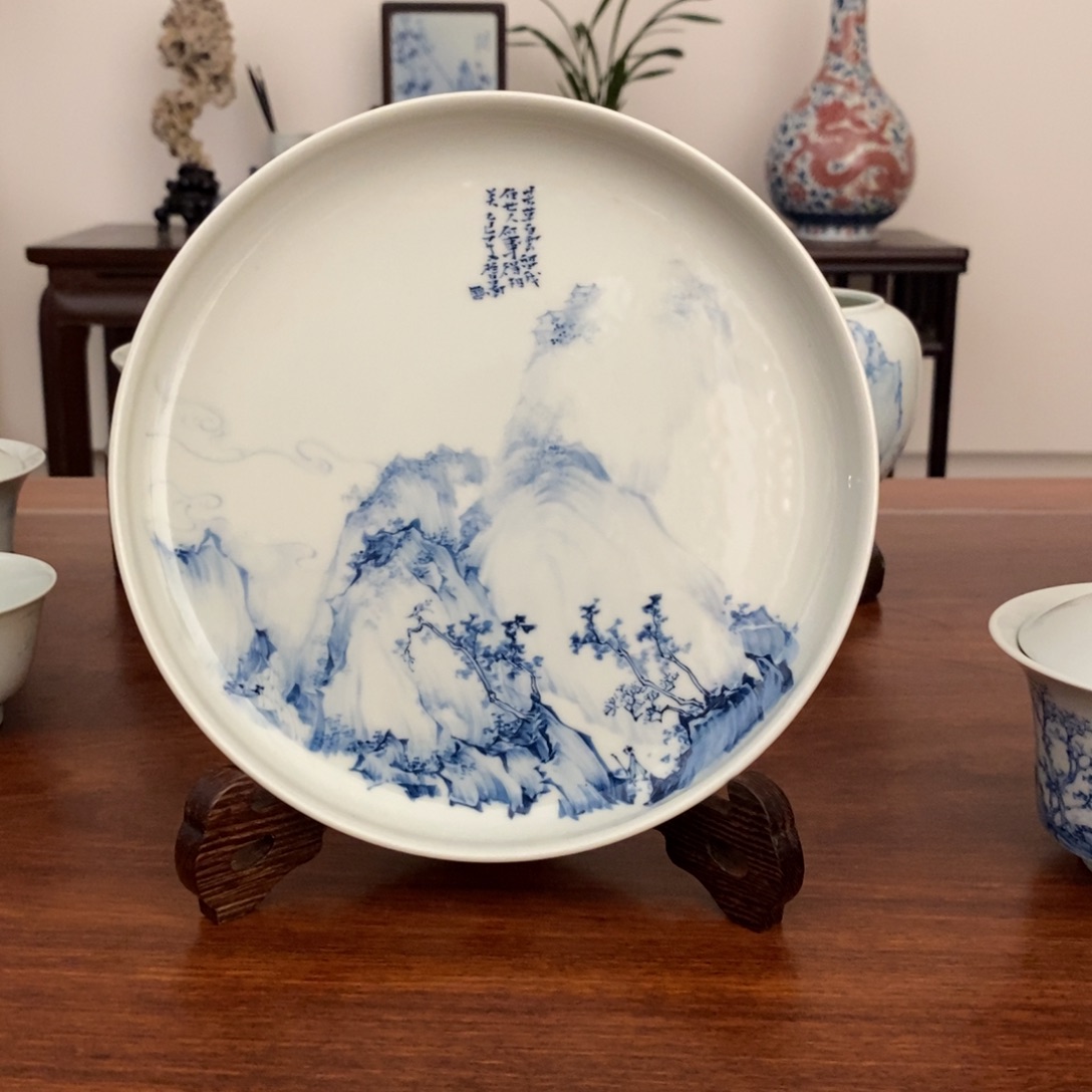 公***苏景德镇艺术柴窑壶承