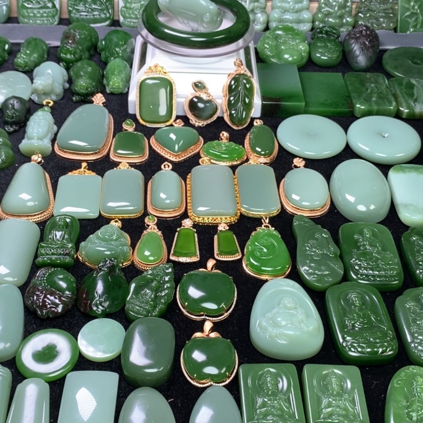 【闪购商品】黑曜岩珠宝奇石未镶嵌V**7