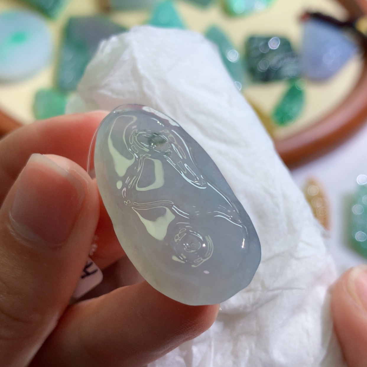 【闪购商品】翡翠吊坠(不含链)未镶嵌 5561