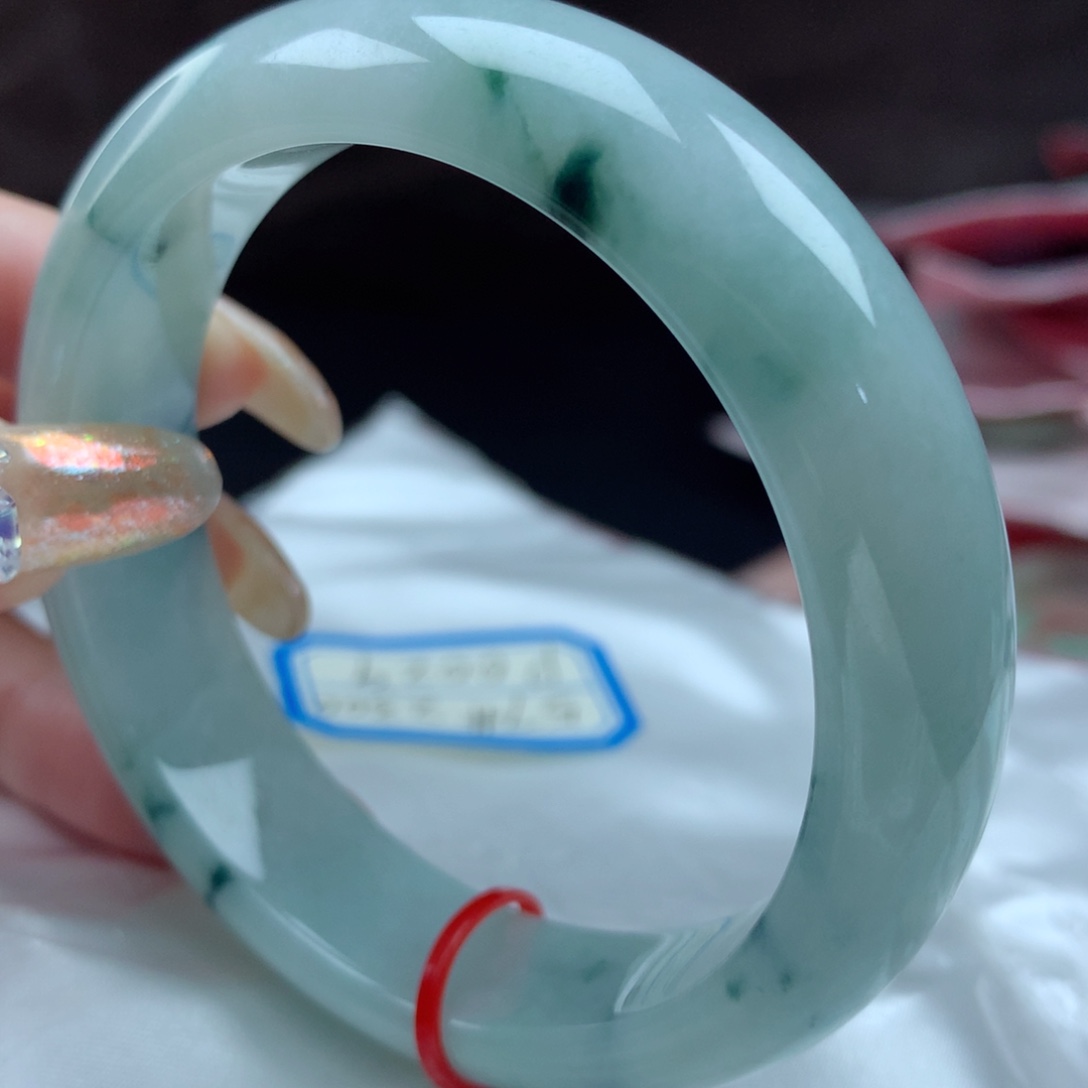 翡翠手镯未镶嵌陌**开0029，