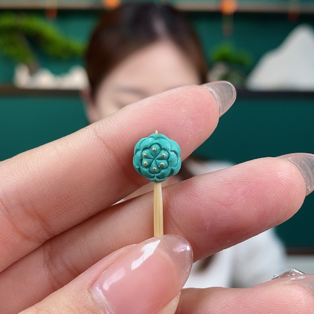 绿松石珠宝奇石未镶嵌