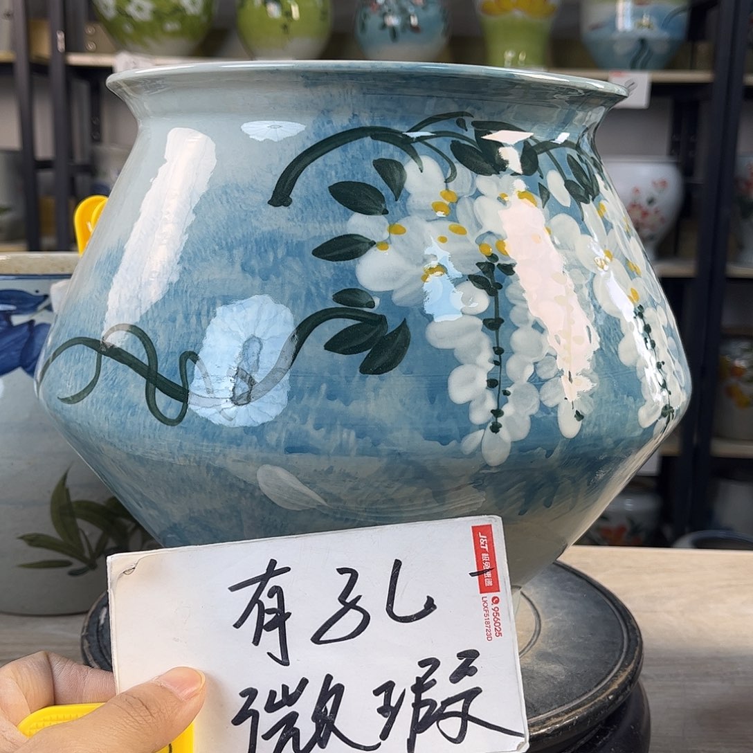 罐1xc景德镇陶瓷花盆