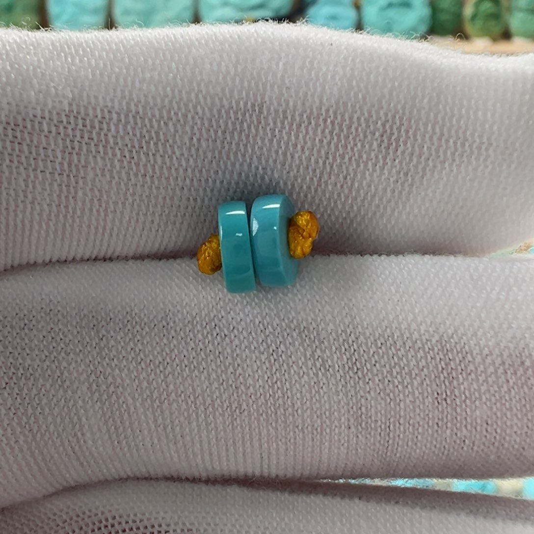 未镶嵌绿松石隔片6mm