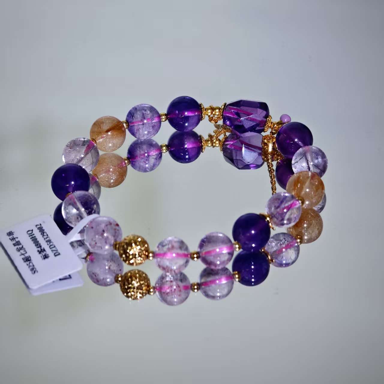 超七发晶百搭手串