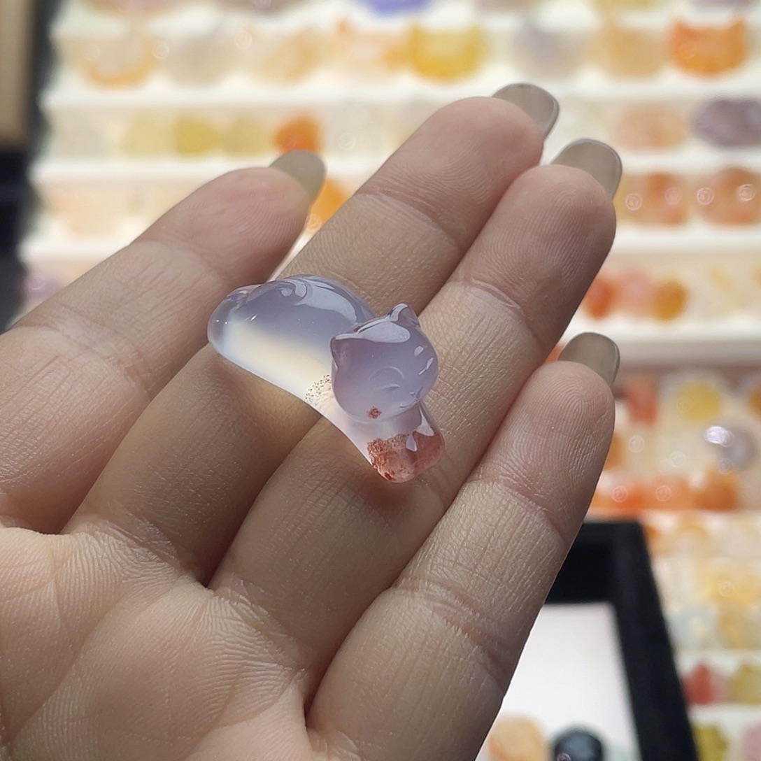 l***a玛瑙/玉髓未镶嵌颈饰