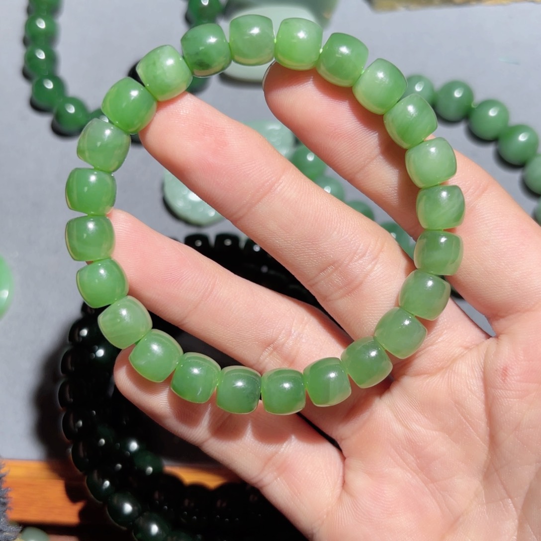 和田玉手链未镶嵌