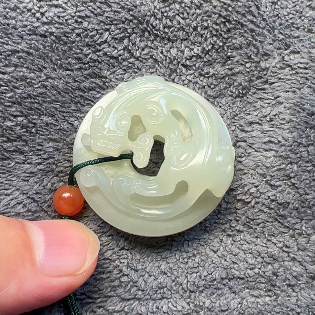 山***水和田玉未镶嵌挂件