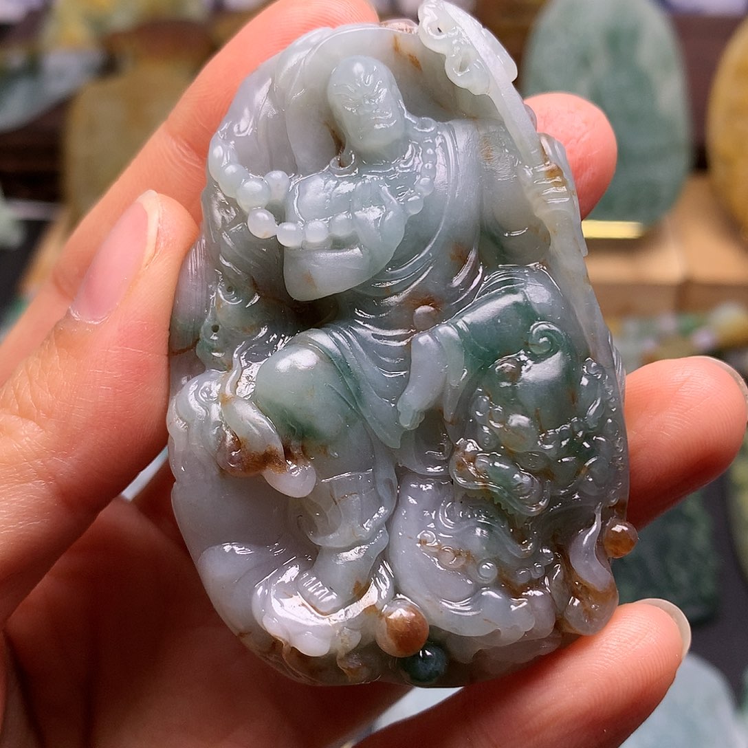 定制翡翠未镶嵌赛****迦翡翠