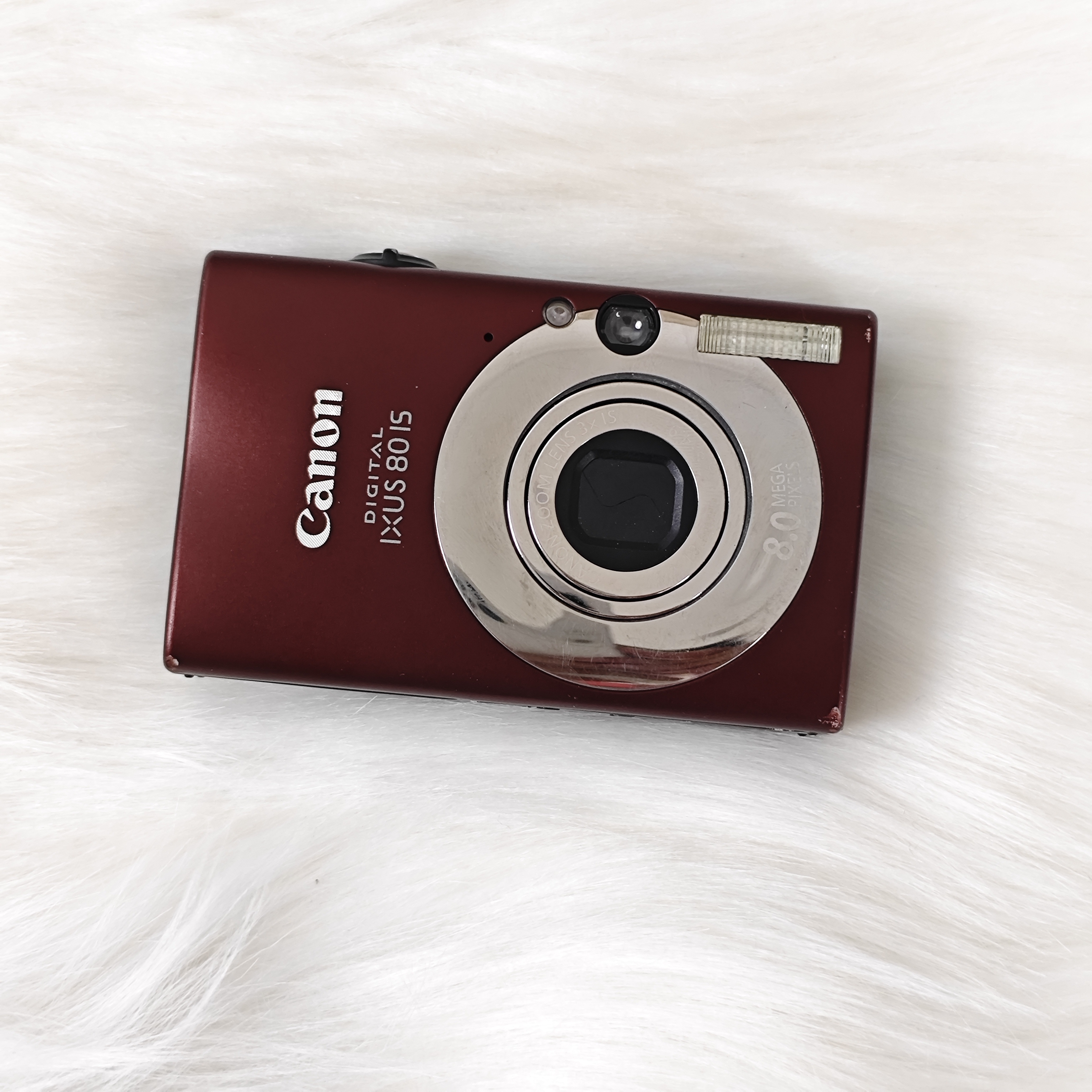 9新 Canon/佳能 ixus80 咖色 出片复古冷白皮 配件齐全