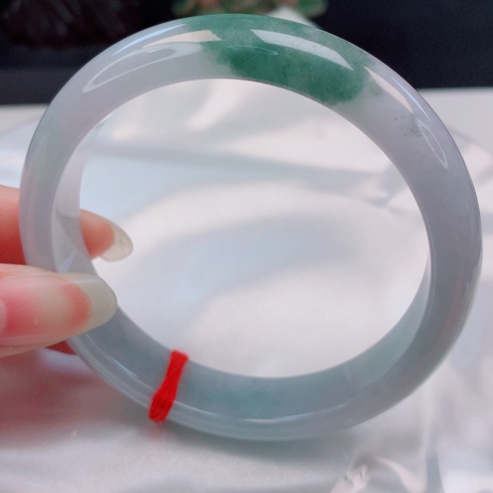 未镶嵌手镯翡翠57圈