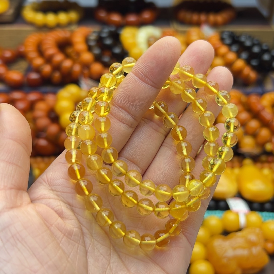 琥珀珠宝奇石未镶嵌多样性发其一