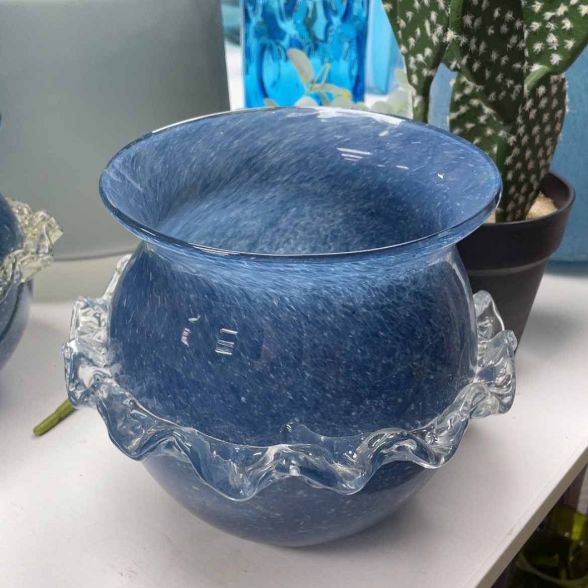 【闪购商品】琉璃手工艺术花瓶。高20