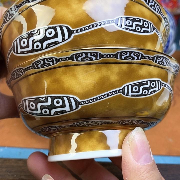 景德镇陶瓷藏式茶碗