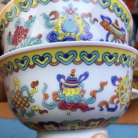 景德镇陶瓷藏式茶碗