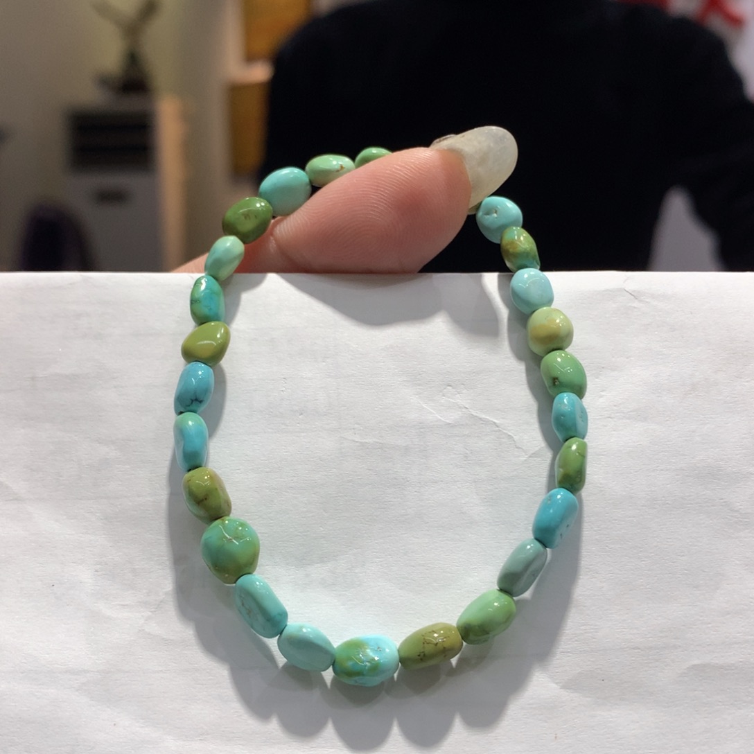 绿松石单圈未镶嵌