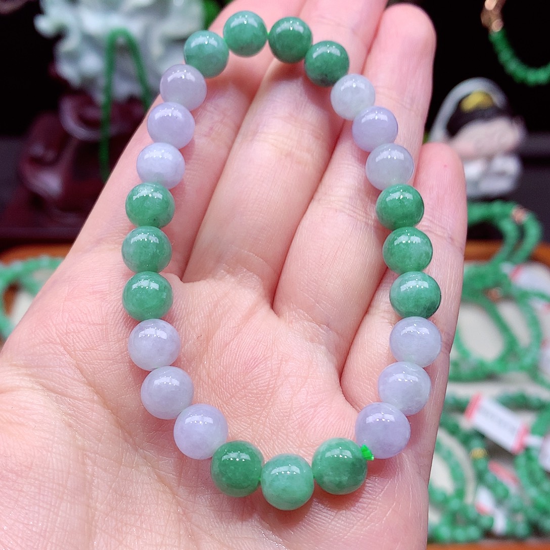 翡翠未镶嵌手链翡翠