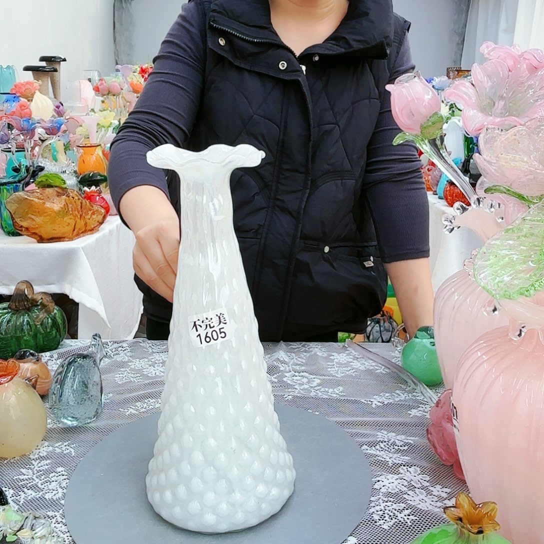 福利不退不换琉璃花瓶艺术品