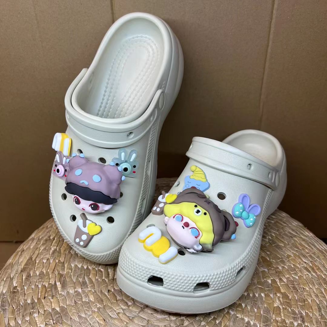 201-400洞洞鞋2025夏季新款EVA软底防滑不臭女鞋外穿沙滩时尚百搭