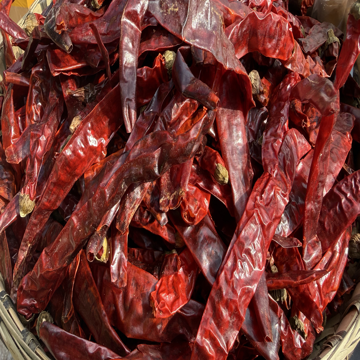 四川二荆条干辣椒农家自然风干 