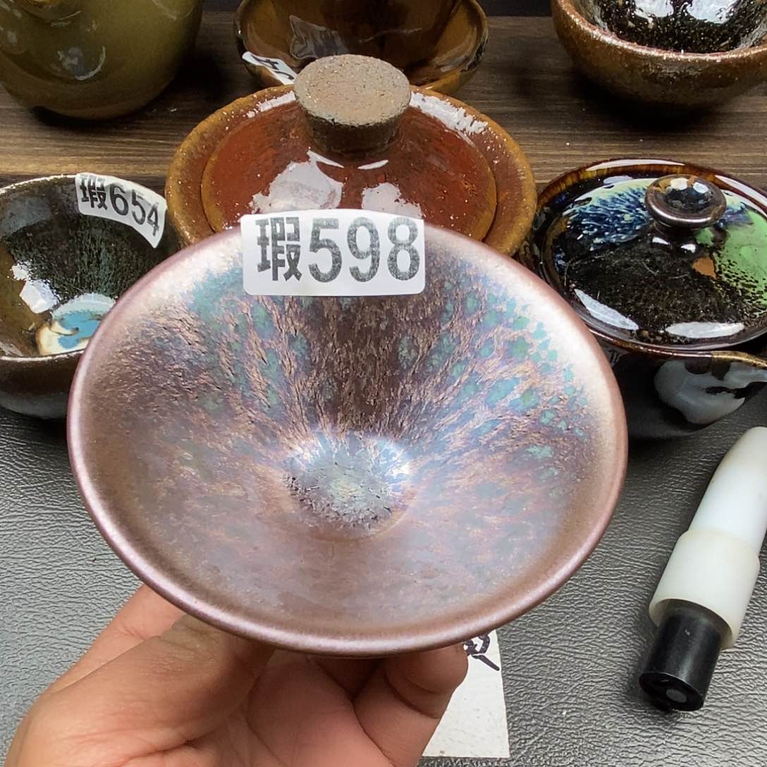 茶盏微瑕建盏主人杯子
