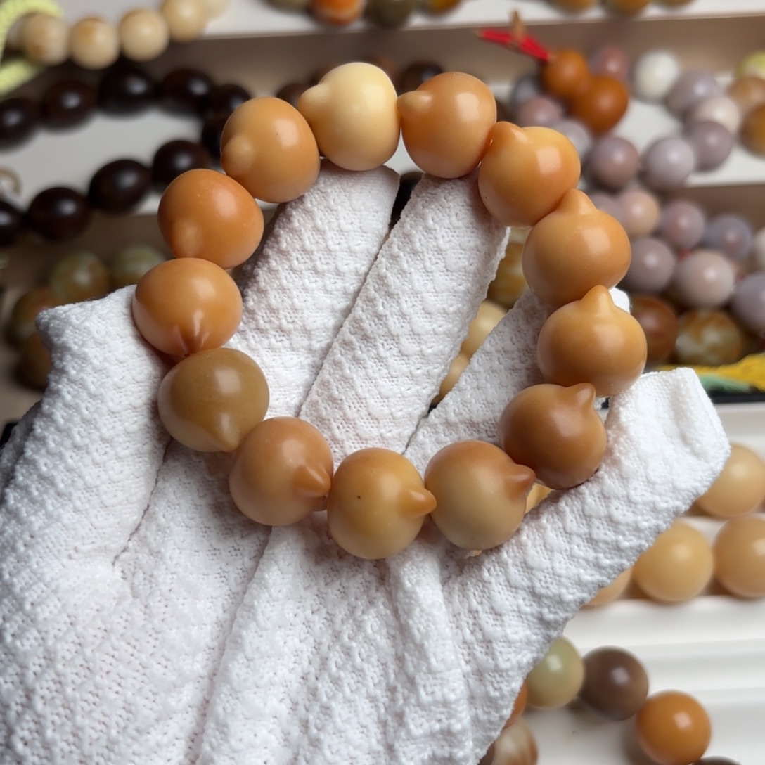 菩提根/象牙果吊坠干磨猫猫 瑕