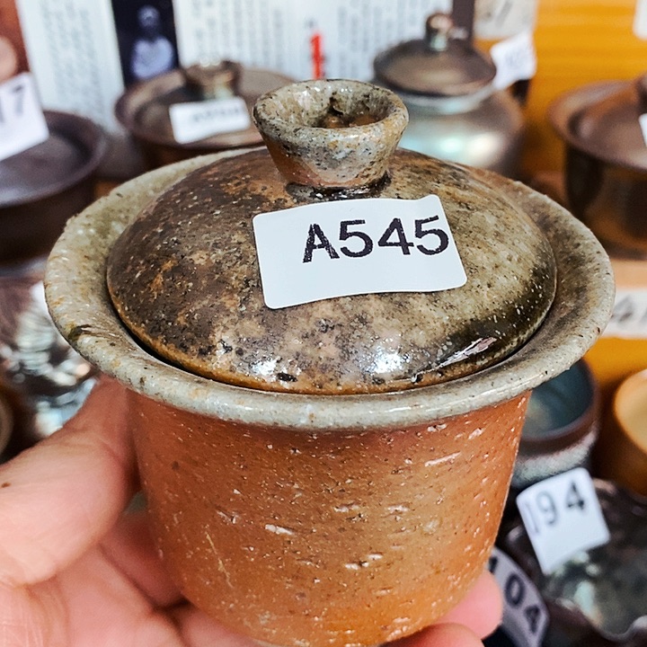 紫砂茶杯柴烧纯手工545