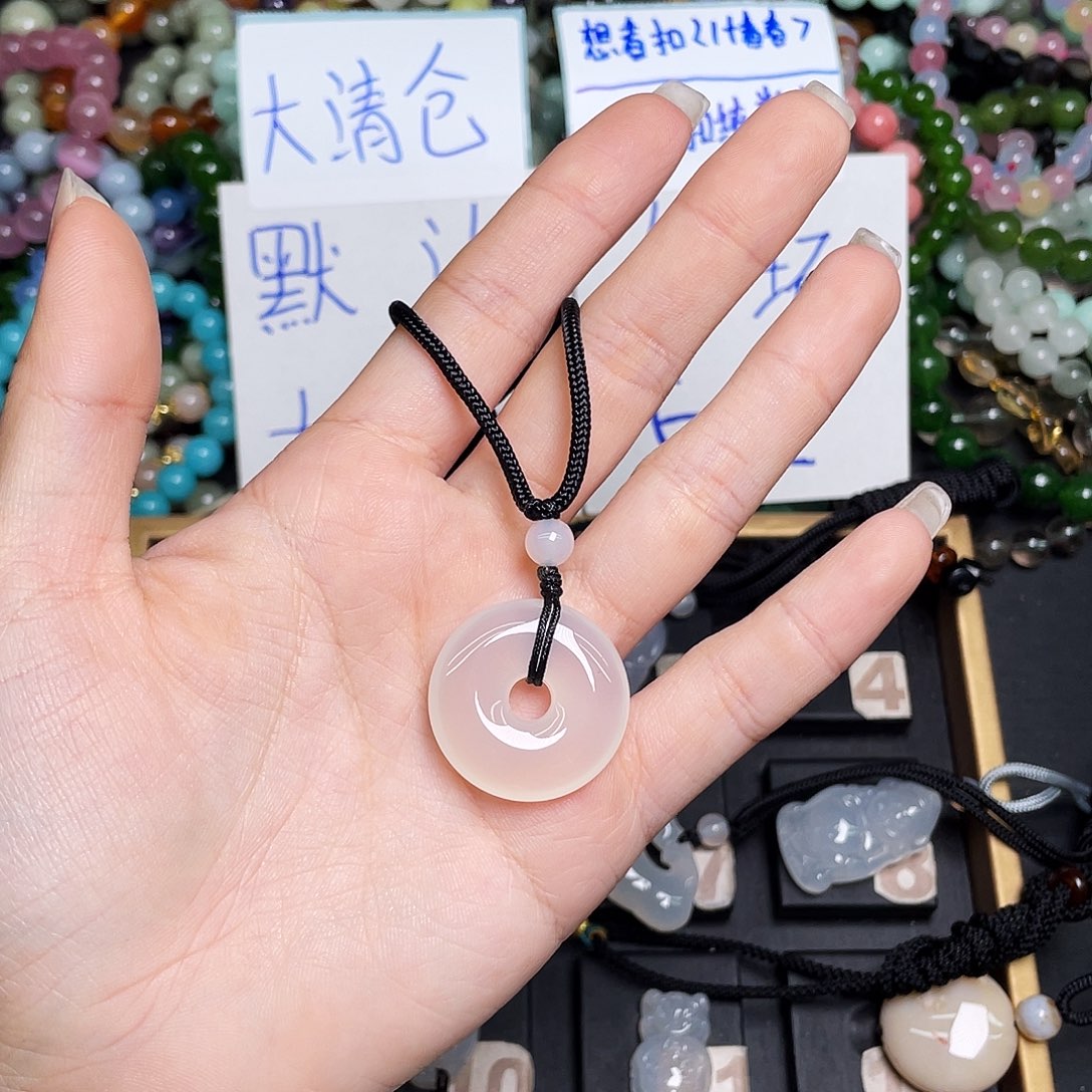 ·***·玛瑙/玉髓合金颈饰