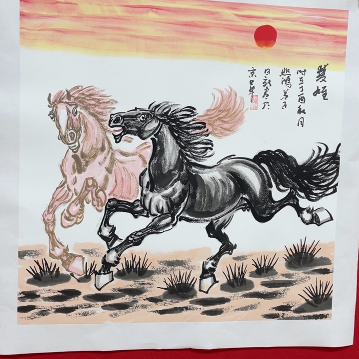 日新画作欣赏作品