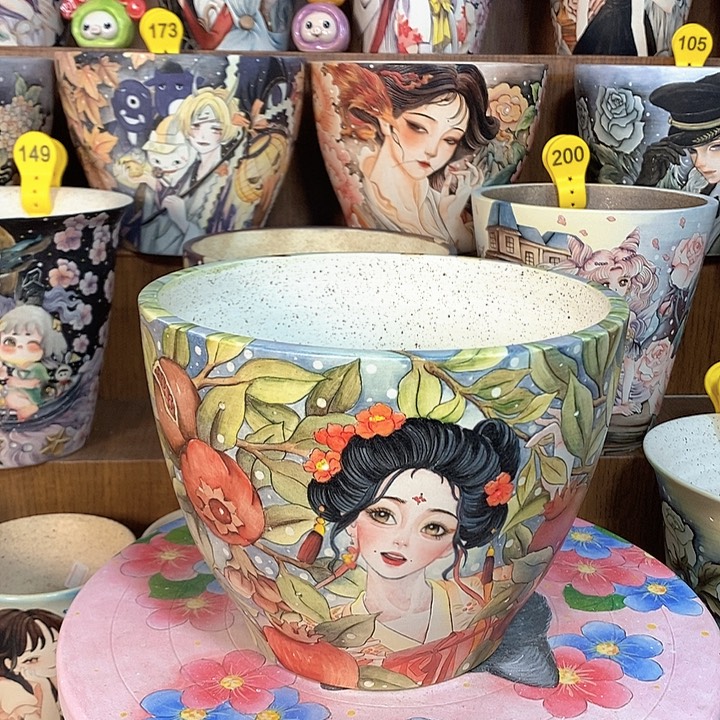 景德镇精品js美盆18.5/15