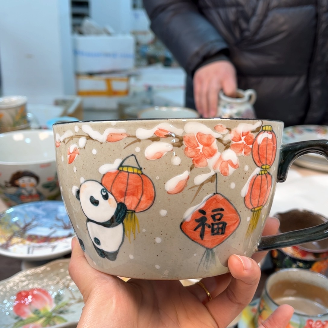 景德镇陶瓷手工杯