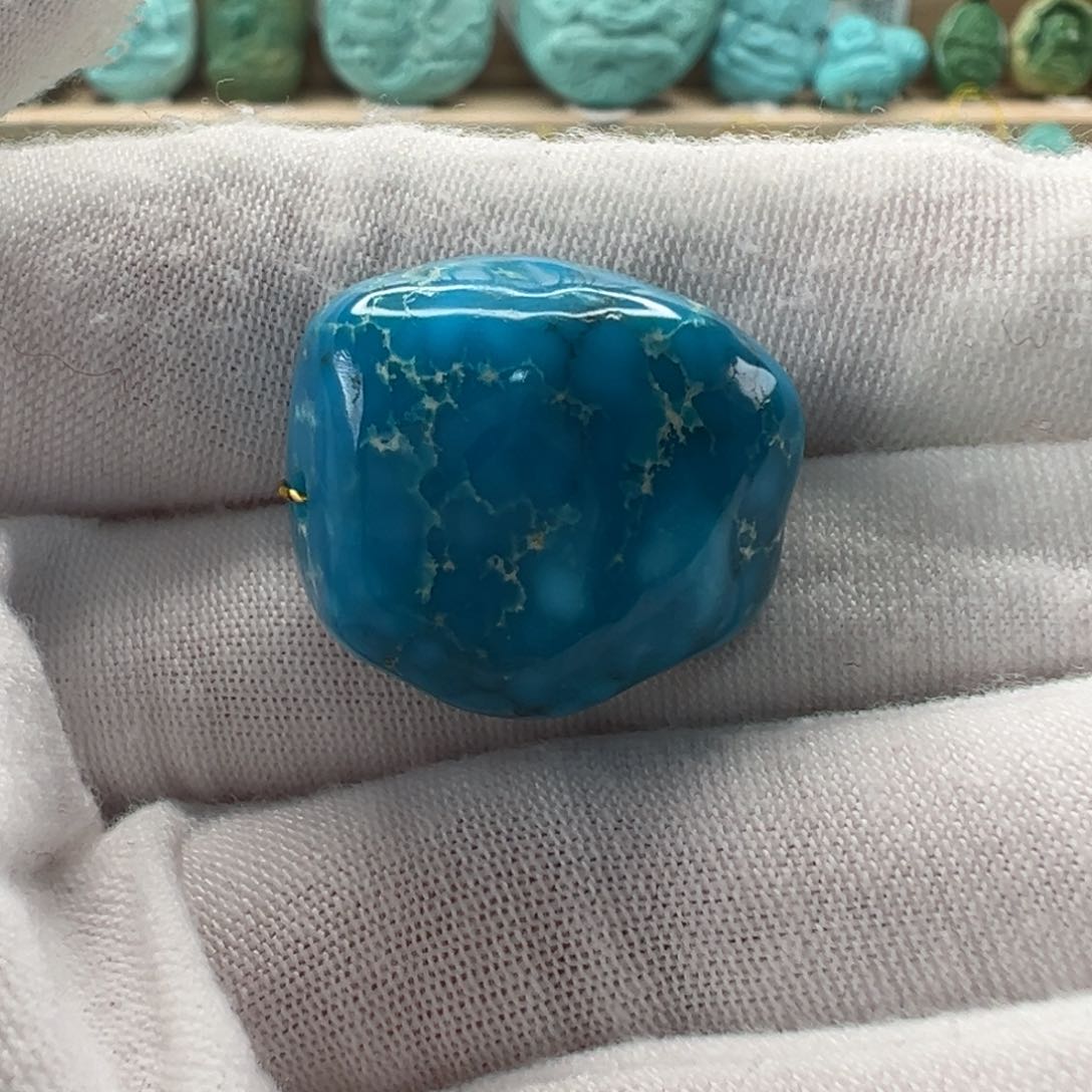 未镶嵌绿松石随形 19mm