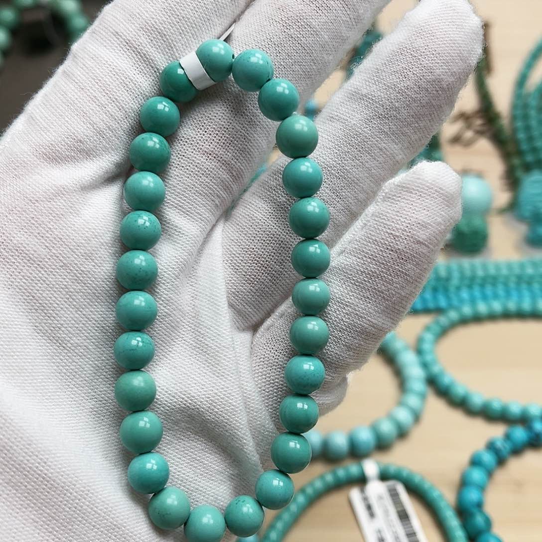 绿松石手串未镶嵌