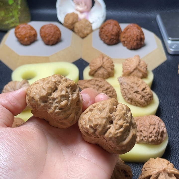 天***.吊坠文玩核桃蛤蟆45
