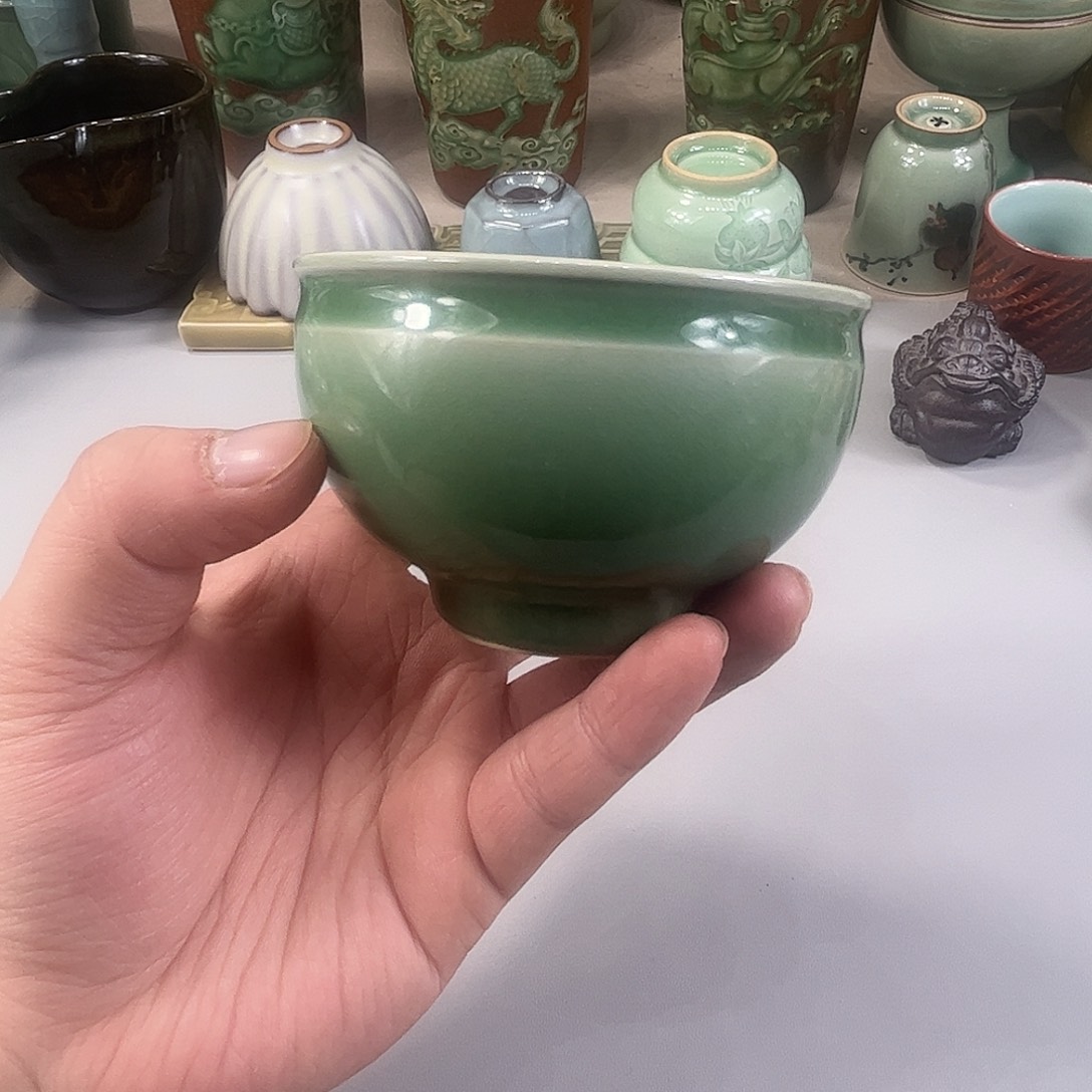 梅子青束口杯哈哈