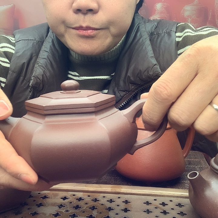 听***澜茶壶紫砂本山原矿