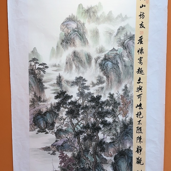 国画书法作品多次参加