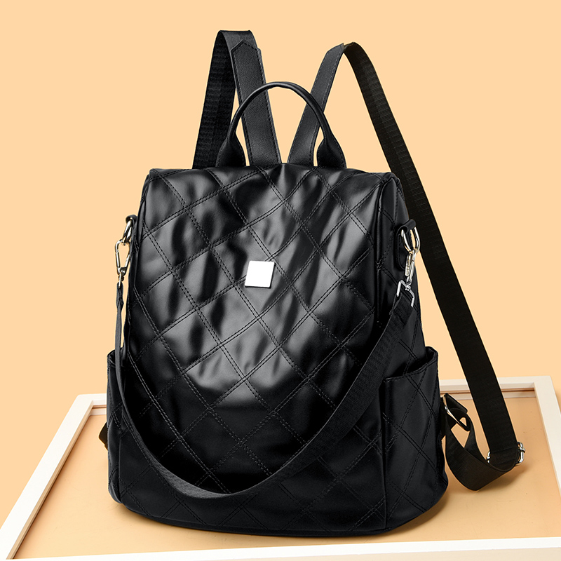 倾 501 黑色 双肩包（长32宽16高29cm）