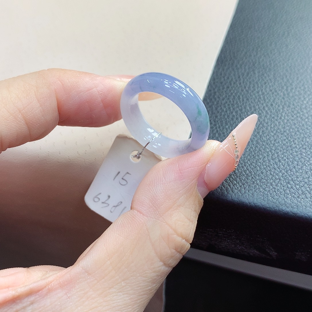 未镶嵌戒指翡翠15号