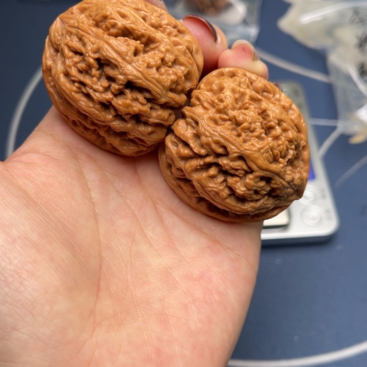 文玩核桃把件粗筋41