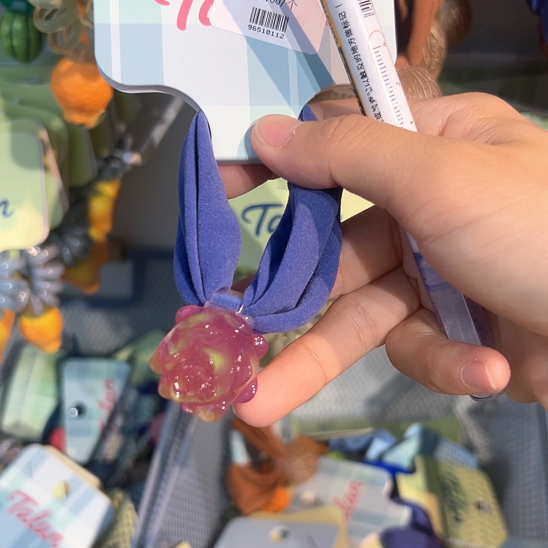 布艺铁合金夜光发饰