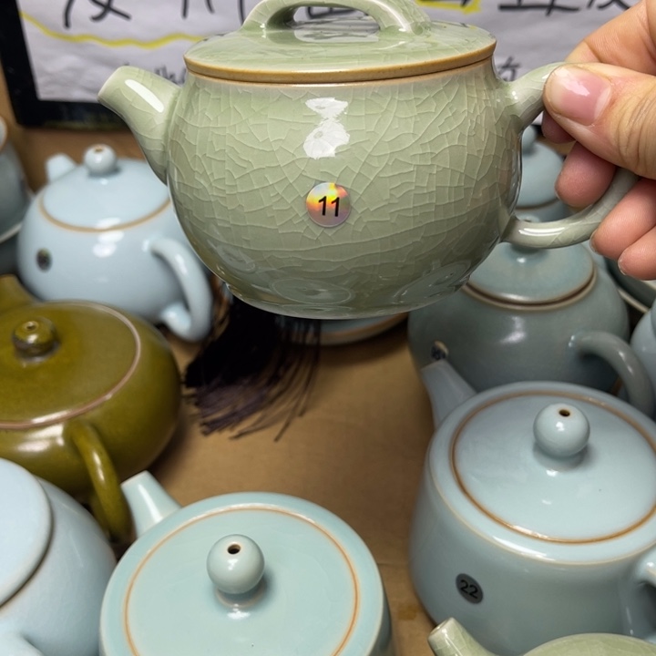 三***秦汝州原矿原釉微瑕11