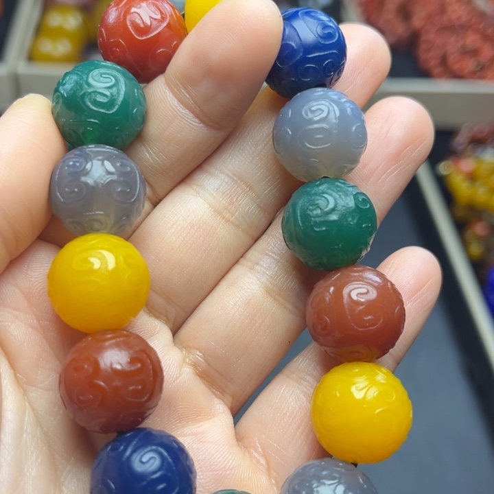 玛瑙/玉髓未镶嵌手链