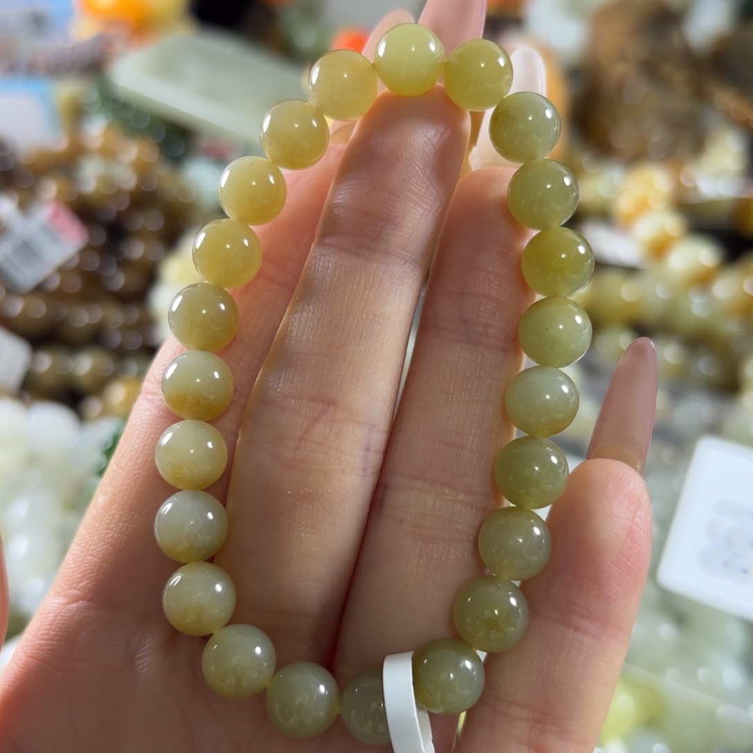 和田玉未镶嵌手链198