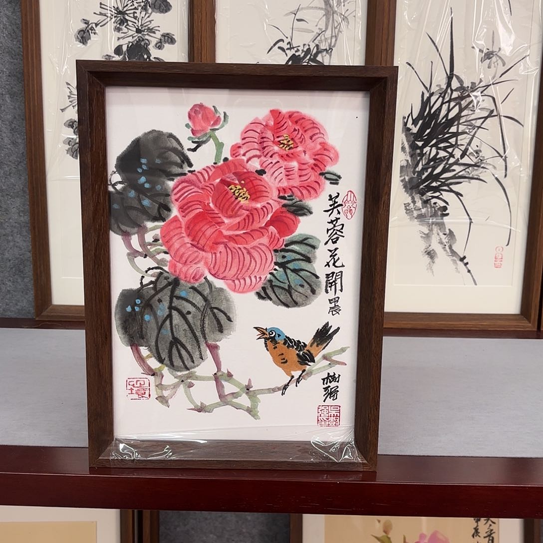 国画亲笔手绘原创