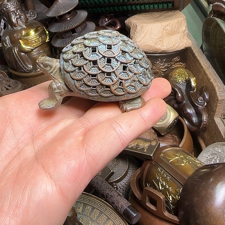 铜器办公室茶室摆件