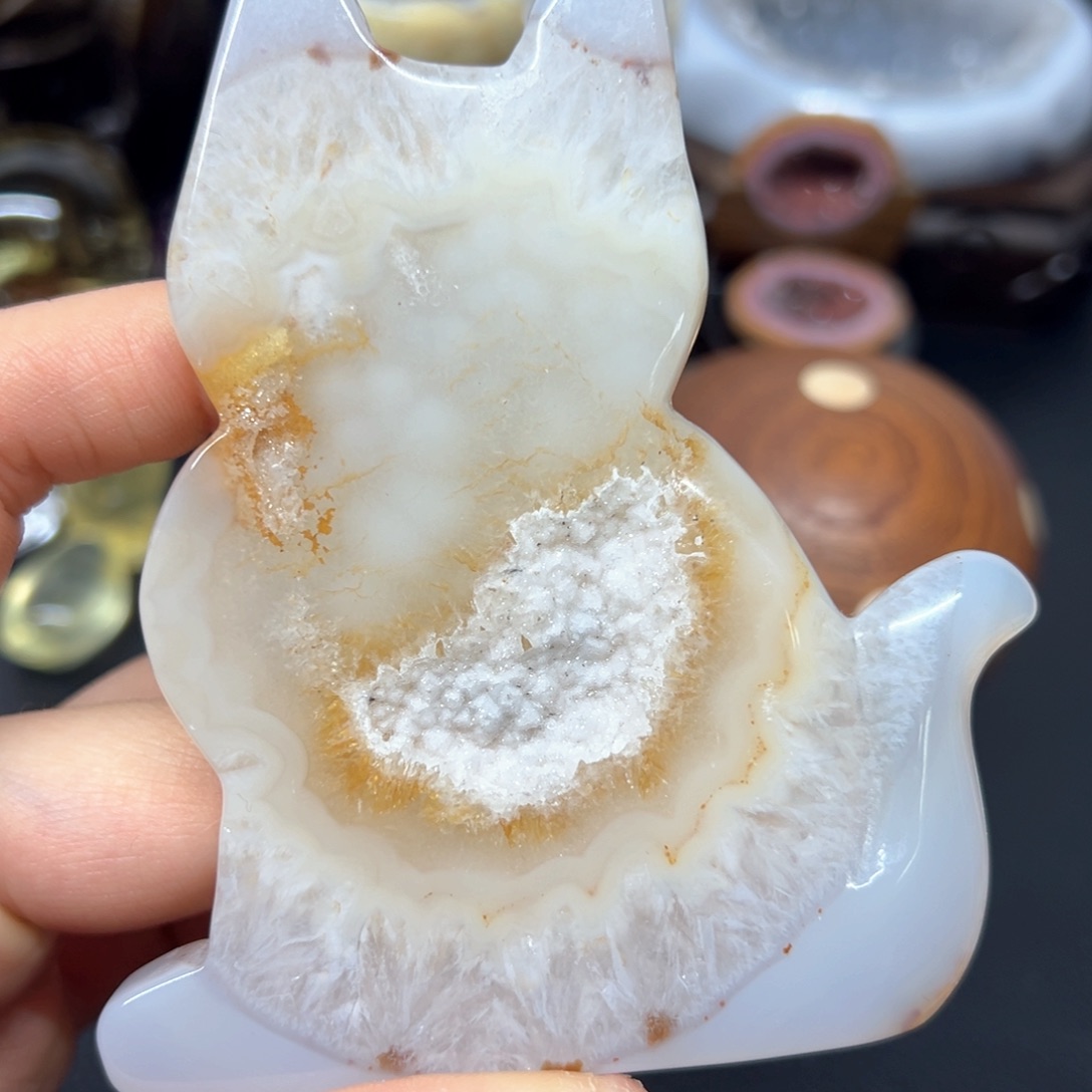 玛瑙/玉髓摆件未镶嵌